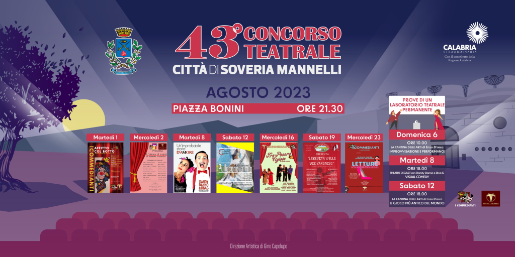 locandina concorso teatrale