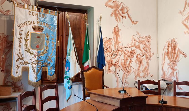 Sala consiliare del comune